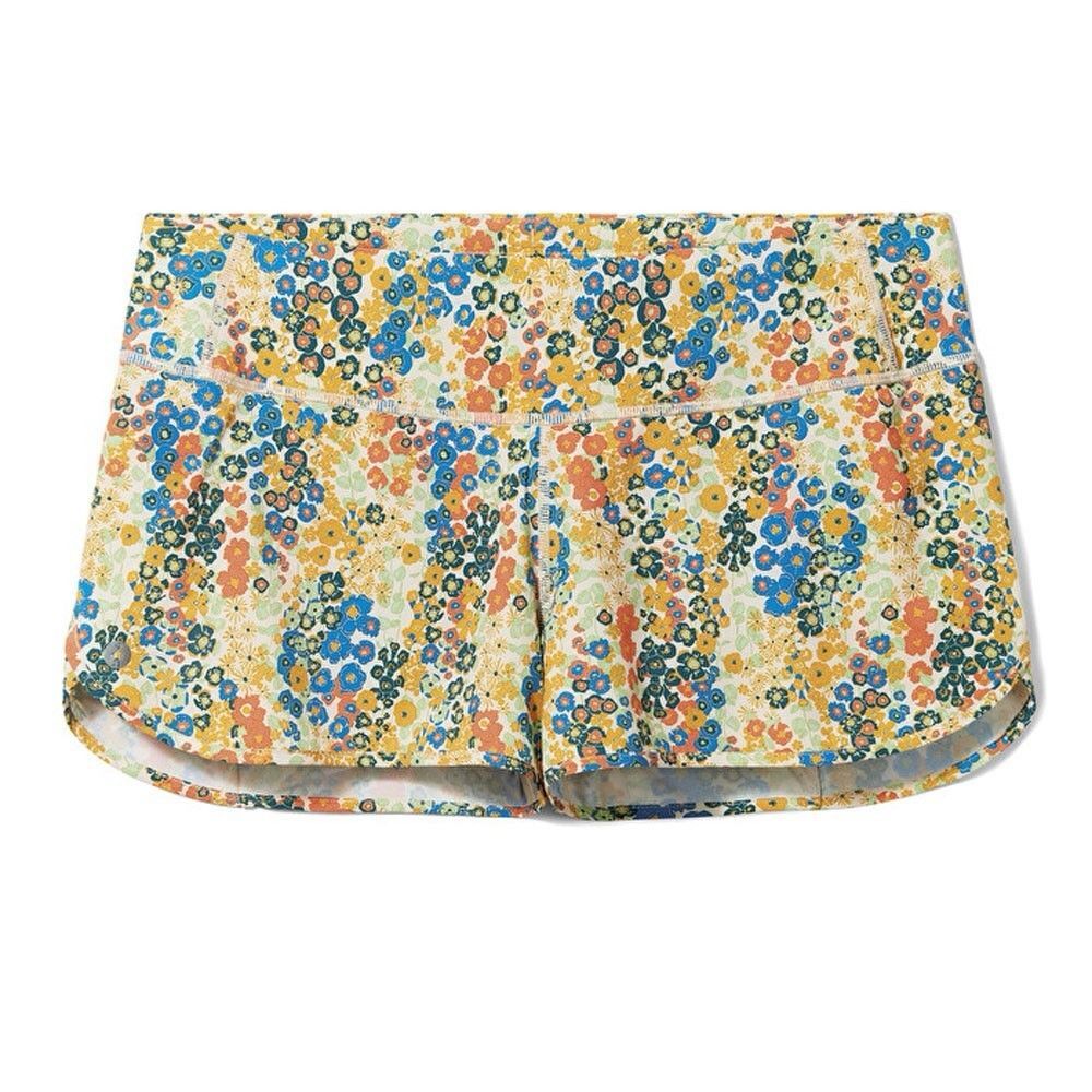 Smartwool Shorts Womens Size Medium Active Lined Floral Running Athletic